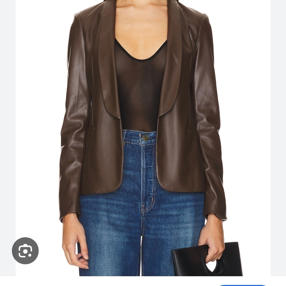 LBLC the label Dark Brown Women's Blazer